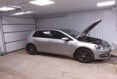 Автомобиль: VW golf (2012 год) 1.4tsi